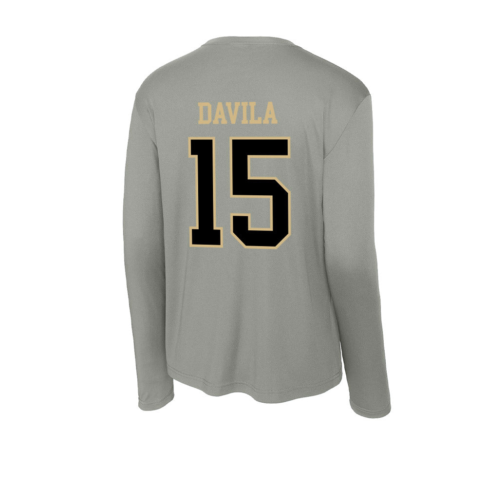 Wake Forest - NCAA Men's Soccer : Jojo Davila - Activewear Long Sleeve T-Shirt-1