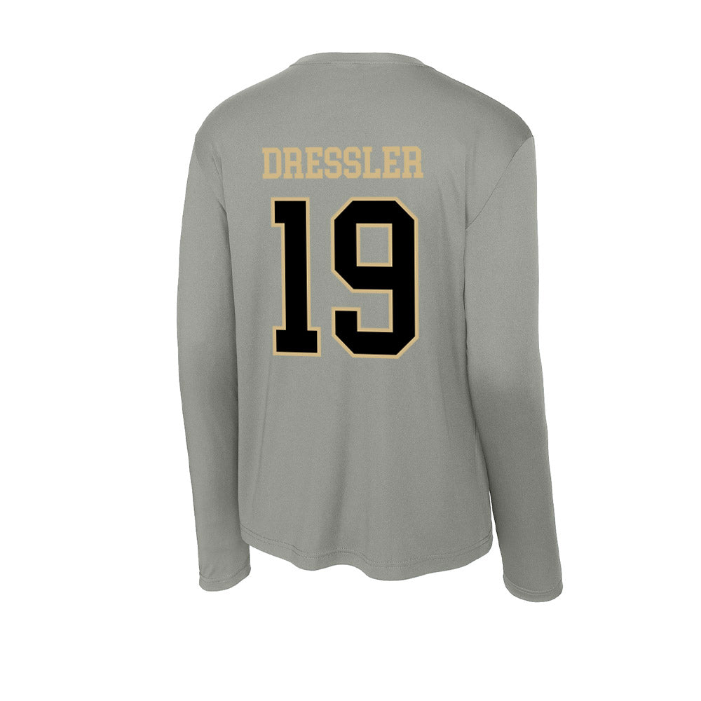 Wake Forest - NCAA Baseball : Troy Dressler - Activewear Long Sleeve T-Shirt-1