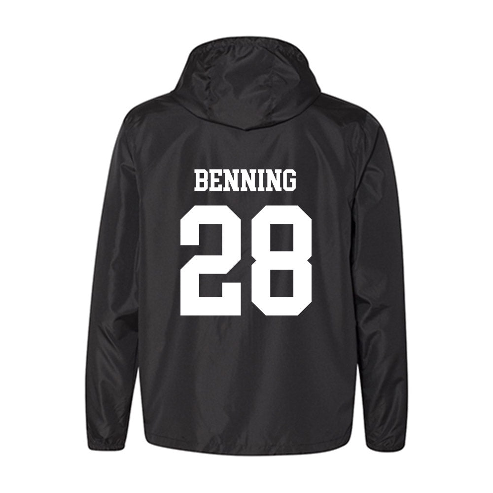 Nebraska - NCAA Football : Caleb Benning - Windbreaker-1