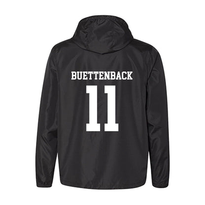 Nebraska - NCAA Baseball : Max Buettenback - Windbreaker-1