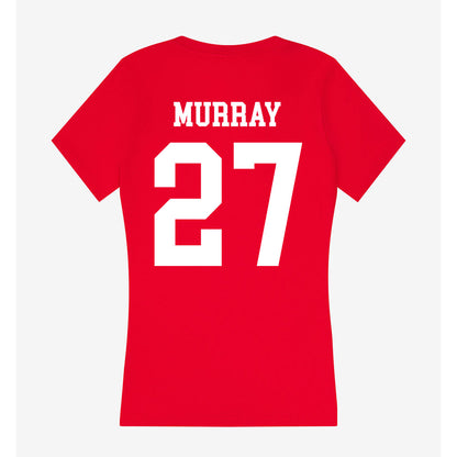 Nebraska - NCAA Women's Volleyball : Harper Murray - Women's V-Neck T-Shirt-1