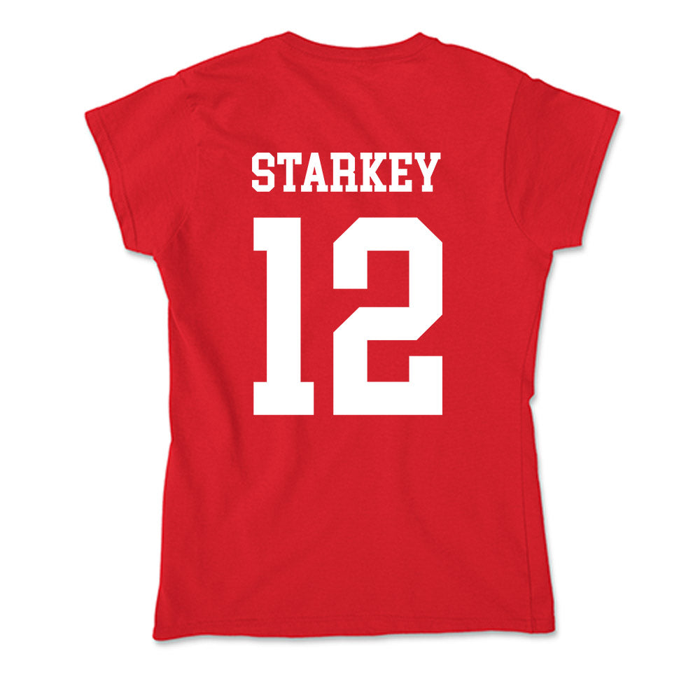 Nebraska - NCAA Women's Bowling : Abigail Starkey - Soft Style Women’s T-Shirt-1