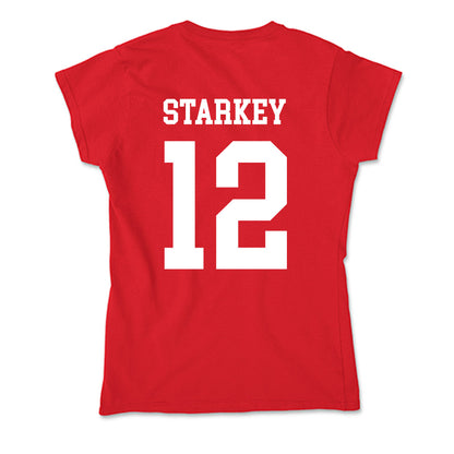 Nebraska - NCAA Women's Bowling : Abigail Starkey - Soft Style Women’s T-Shirt-1