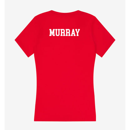 Nebraska - NCAA Men's Golf : Hamish Murray - Women's V-Neck T-Shirt-1