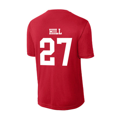 Nebraska - NCAA Softball : Natalia Hill - Activewear T-Shirt-1
