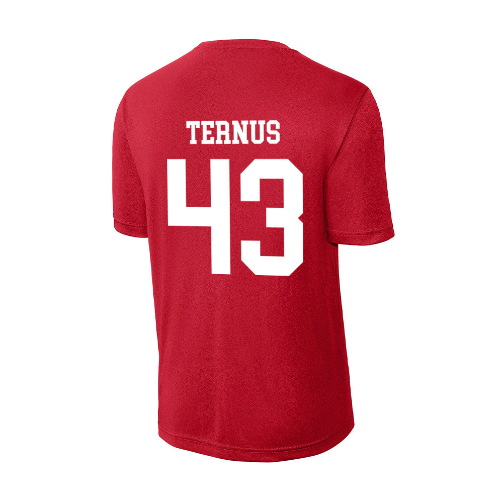 Nebraska - NCAA Football : Landon Ternus - Activewear T-Shirt-1