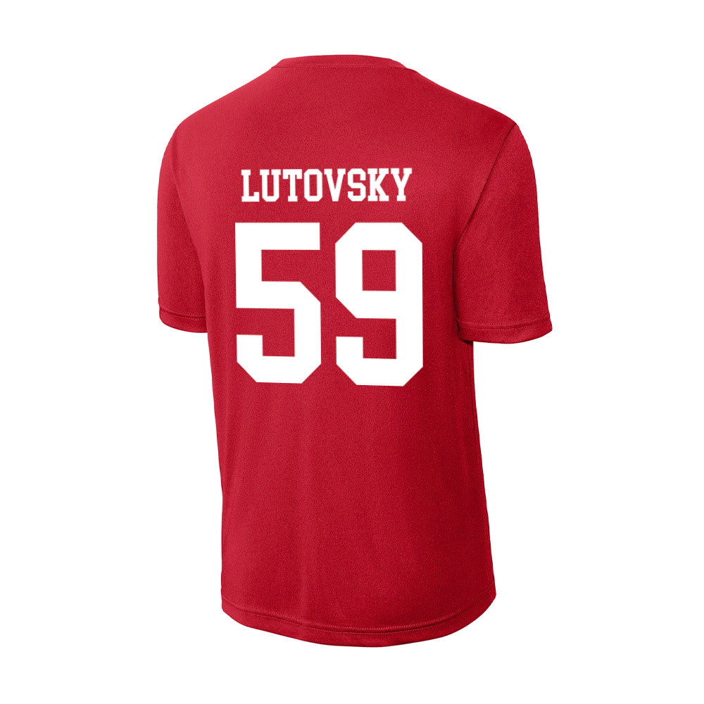 Nebraska - NCAA Football : Henry Lutovsky - Activewear T-Shirt-1