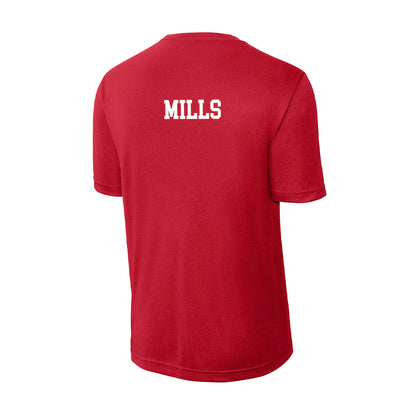 Nebraska - NCAA Wrestling : Hayden Mills - Activewear T-Shirt-1