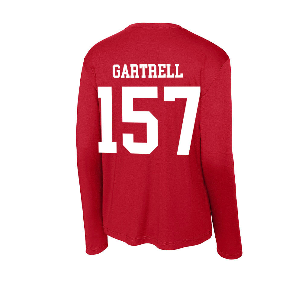 Nebraska - NCAA Wrestling : Dez Gartrell - Activewear Long Sleeve T-Shirt-1