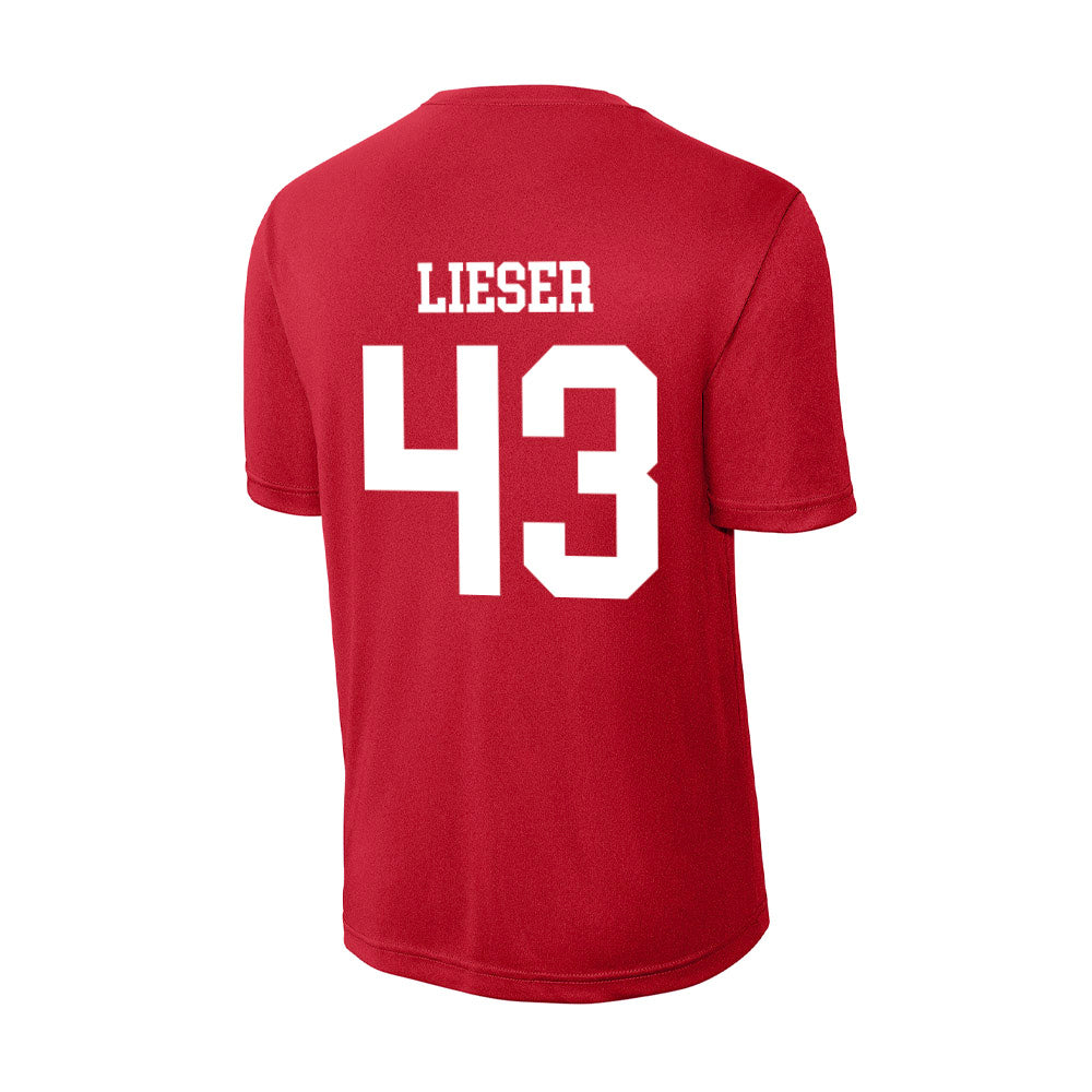 Nebraska - NCAA Baseball : Aiden Lieser - Activewear T-Shirt-1