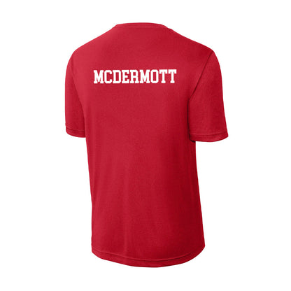 Nebraska - NCAA Men's Golf : Evan McDermott - Activewear T-Shirt-1