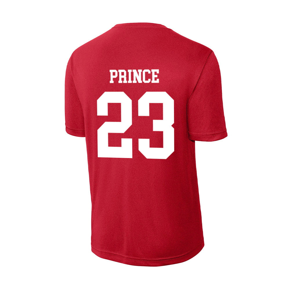Nebraska - NCAA Women's Basketball : Britt Prince - Activewear T-Shirt-1