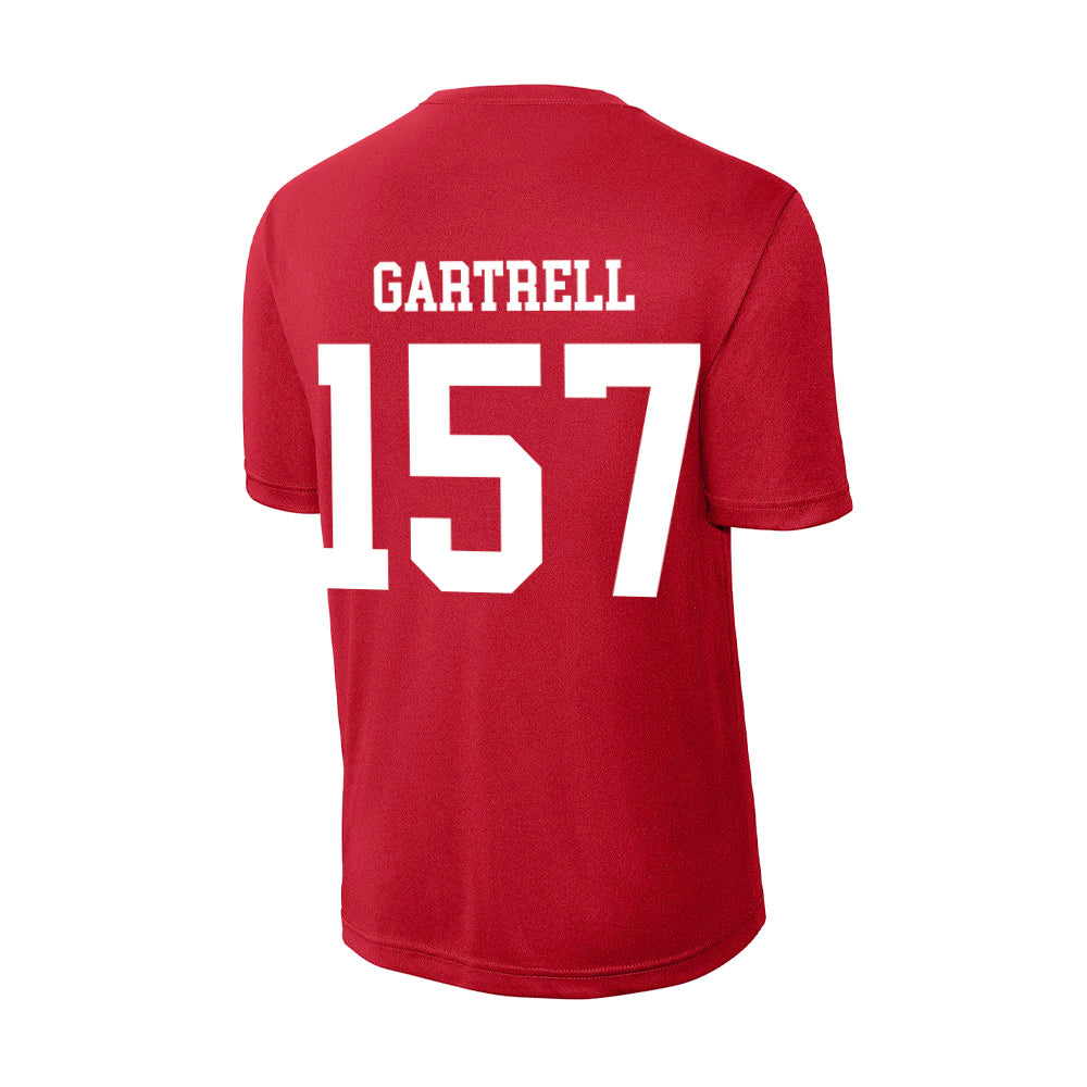 Nebraska - NCAA Wrestling : Dez Gartrell - Activewear T-Shirt-1
