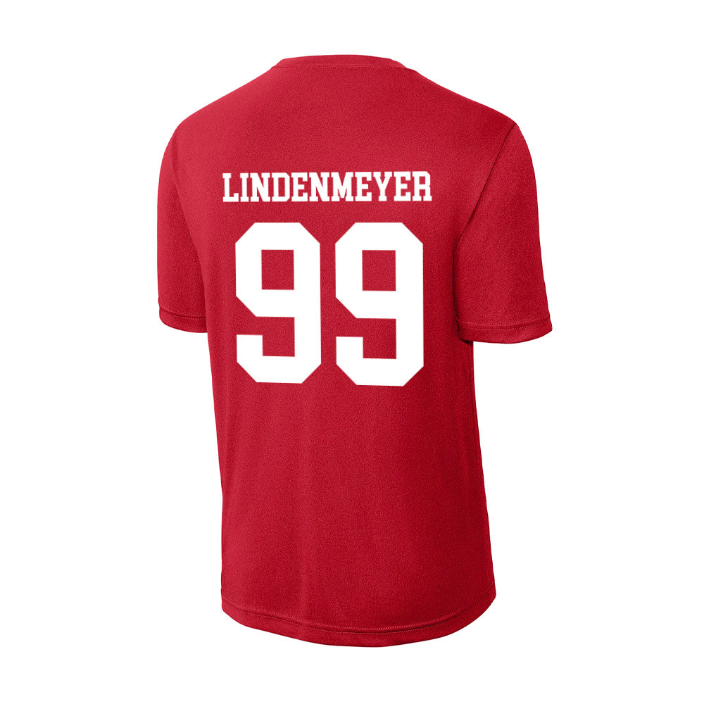Nebraska - NCAA Football : Luke Lindenmeyer - Activewear T-Shirt-1