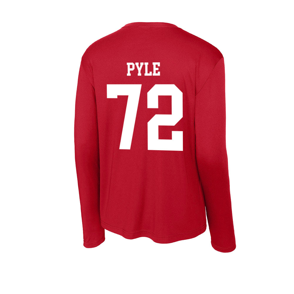 Nebraska - NCAA Football : Gibson Pyle - Activewear Long Sleeve T-Shirt-1