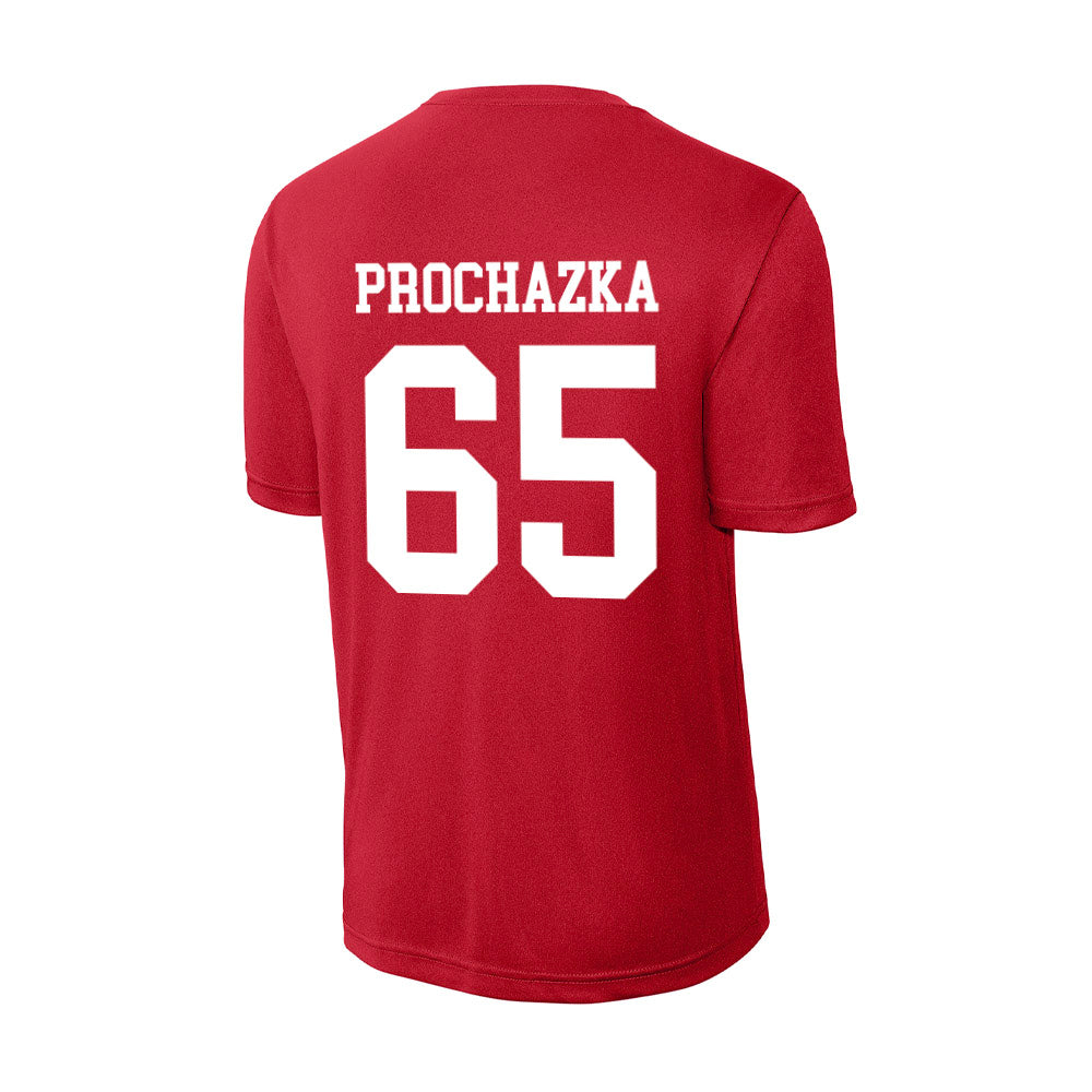 Nebraska - NCAA Football : Teddy Prochazka - Activewear T-Shirt-1