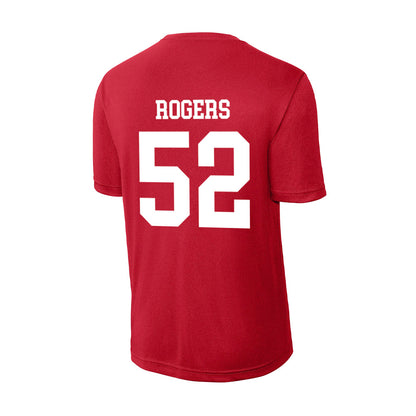 Nebraska - NCAA Football : Dylan Rogers - Activewear T-Shirt-1