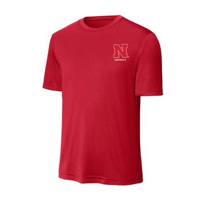 Nebraska - NCAA Football : Malcolm Hartzog Jr. - Activewear T-Shirt-0