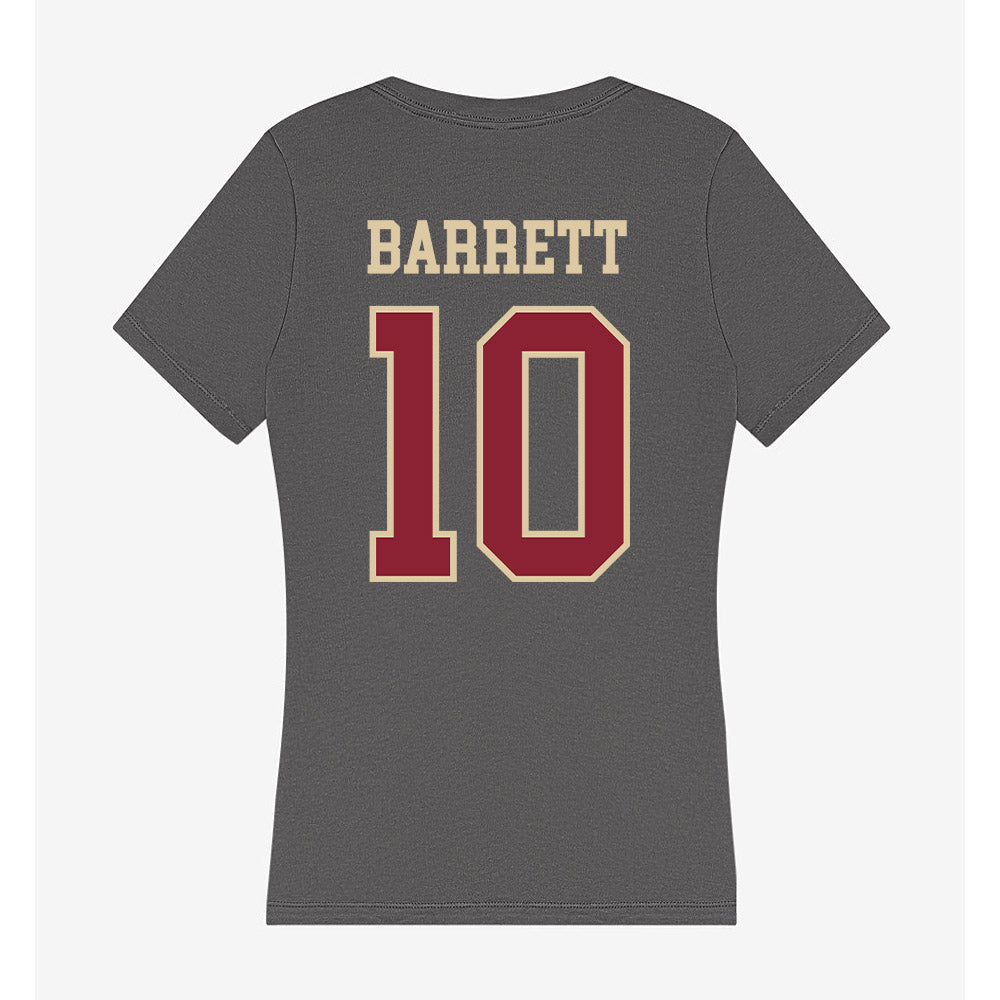Boston College - NCAA Women's Soccer : Tess Barrett - Women's V-Neck T-Shirt-1