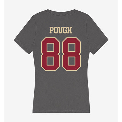 Boston College - NCAA Football : Dawson Pough - Women's V-Neck T-Shirt-1