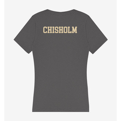 Boston College - NCAA Women's Field Hockey : Caroline Chisholm - Women's V-Neck T-Shirt-1