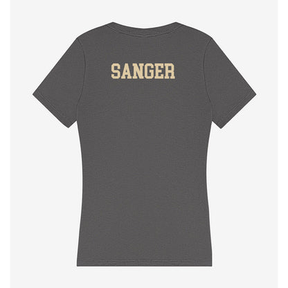 Boston College - NCAA Women's Rowing : Amelia Sanger - Women's V-Neck T-Shirt-1