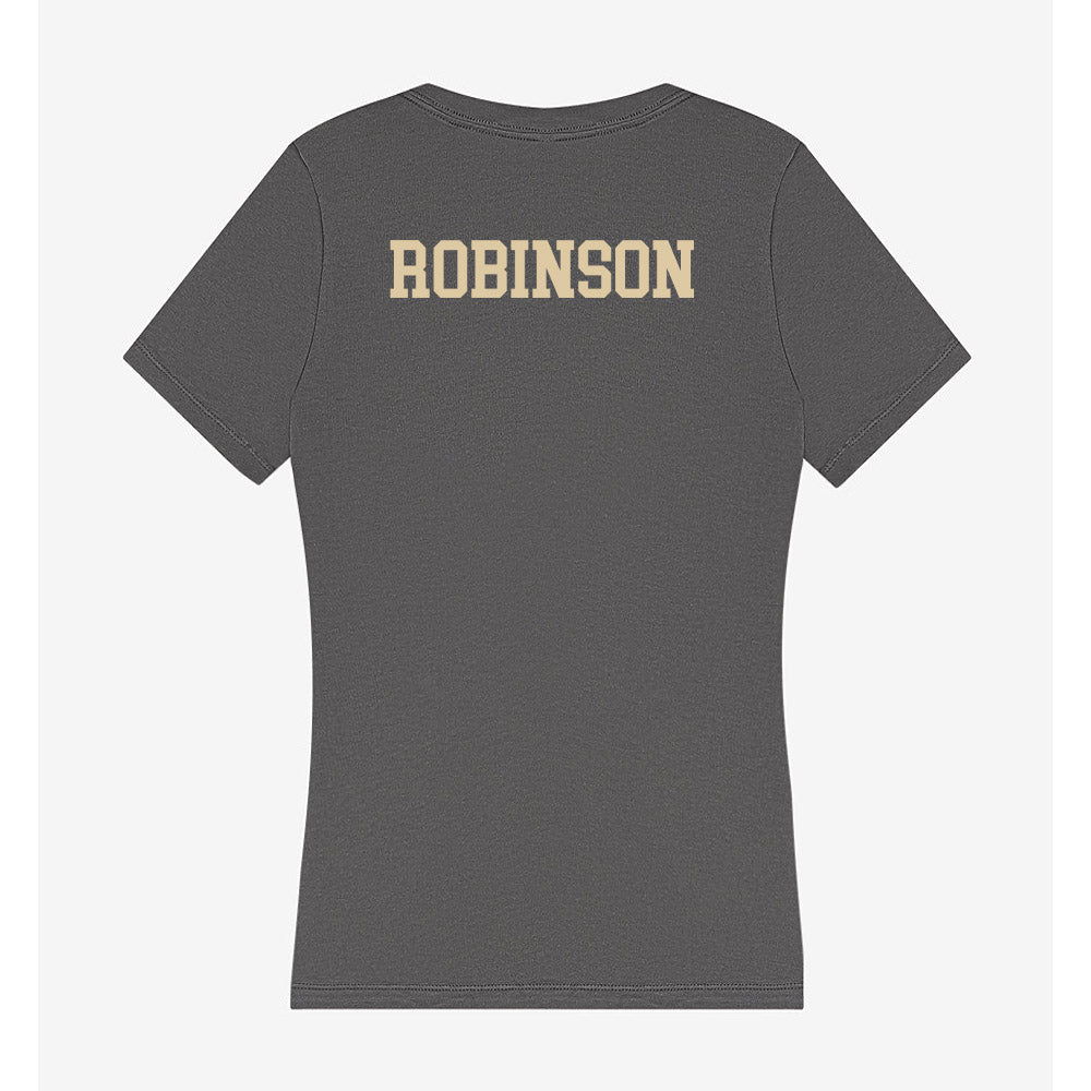 Boston College - NCAA Women's Cross Country : Anna Robinson - Women's V-Neck T-Shirt-1