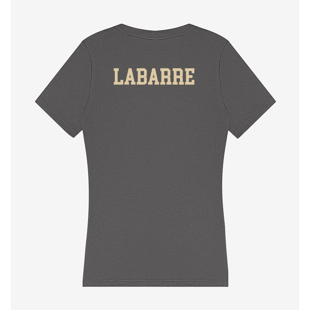 Boston College - NCAA Women's Swimming & Diving : Sophia LaBarre - Women's V-Neck T-Shirt-1