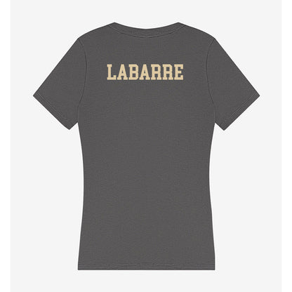 Boston College - NCAA Women's Swimming & Diving : Sophia LaBarre - Women's V-Neck T-Shirt-1