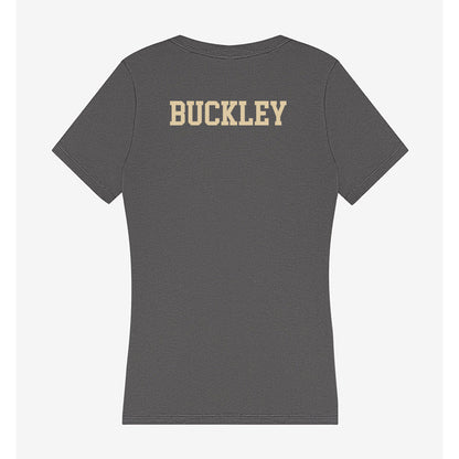 Boston College - NCAA Women's Cross Country : Ellie Buckley - Women's V-Neck T-Shirt-1