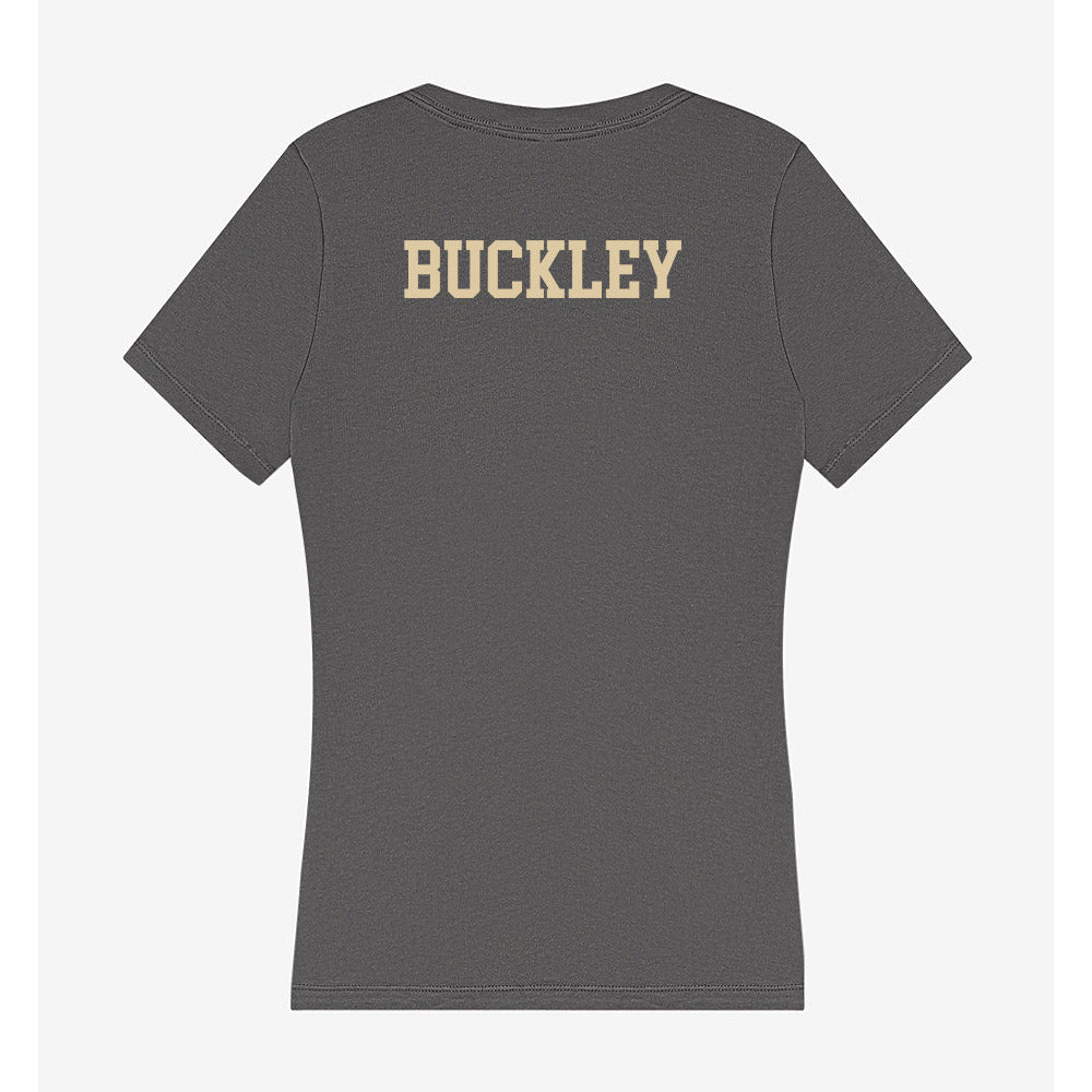 Boston College - NCAA Women's Track & Field : Ellie Buckley - Women's V-Neck T-Shirt-1