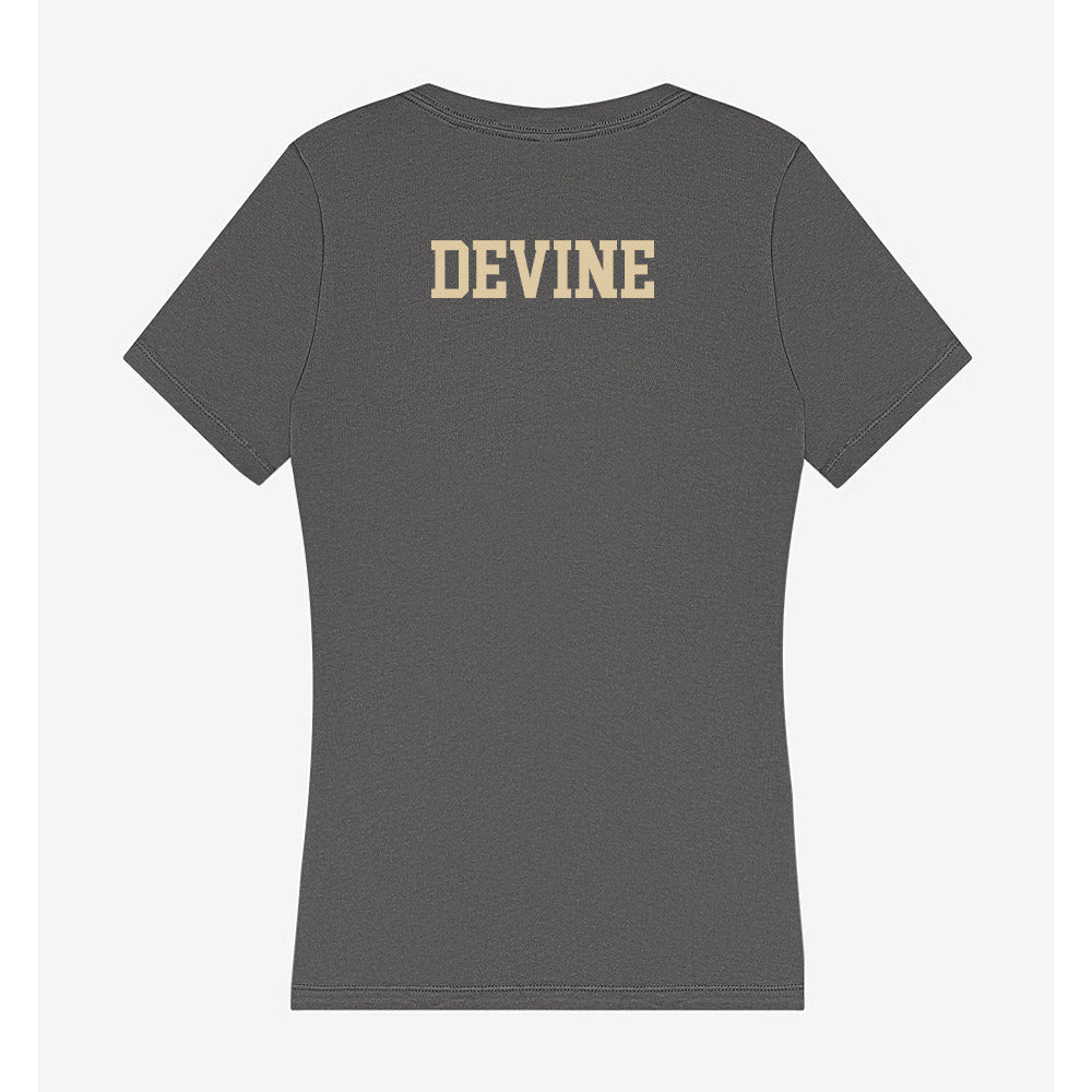 Boston College - NCAA Women's Rowing : Angela Devine - Women's V-Neck T-Shirt-1
