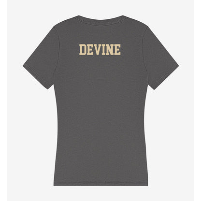 Boston College - NCAA Women's Rowing : Angela Devine - Women's V-Neck T-Shirt-1