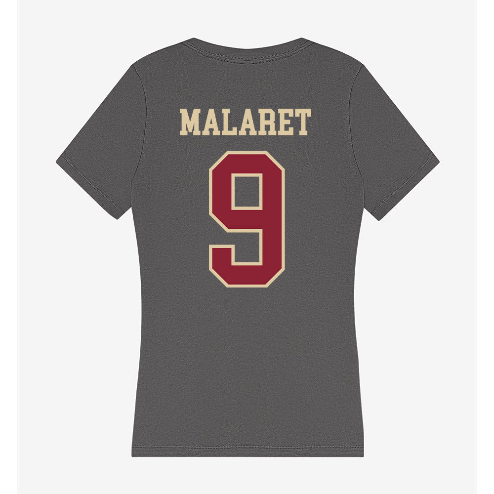 Boston College - NCAA Baseball : Gabriel Malaret - Women's V-Neck T-Shirt-1