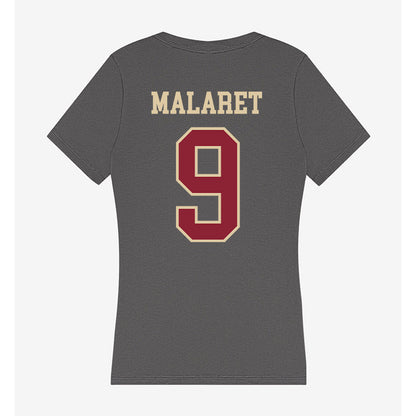 Boston College - NCAA Baseball : Gabriel Malaret - Women's V-Neck T-Shirt-1