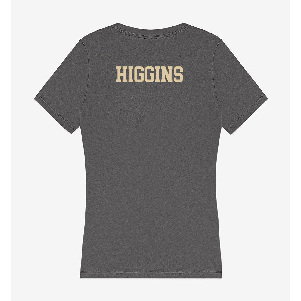 Boston College - NCAA Men's Cross Country : John Higgins - Women's V-Neck T-Shirt-1