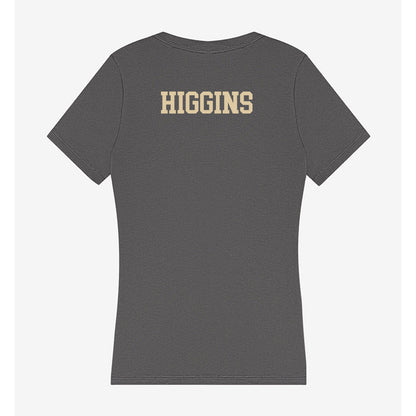 Boston College - NCAA Men's Cross Country : John Higgins - Women's V-Neck T-Shirt-1