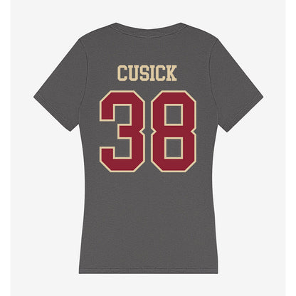 Boston College - NCAA Football : Tommy Cusick - Women's V-Neck T-Shirt-1