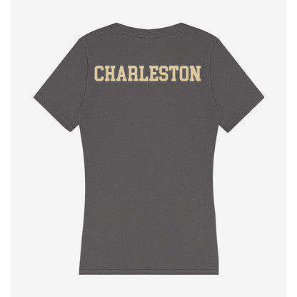 Boston College - NCAA Skiing : Emily Charleston - Women's V-Neck T-Shirt-1