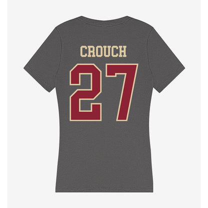 Boston College - NCAA Football : Daveon Crouch - Women's V-Neck T-Shirt-1