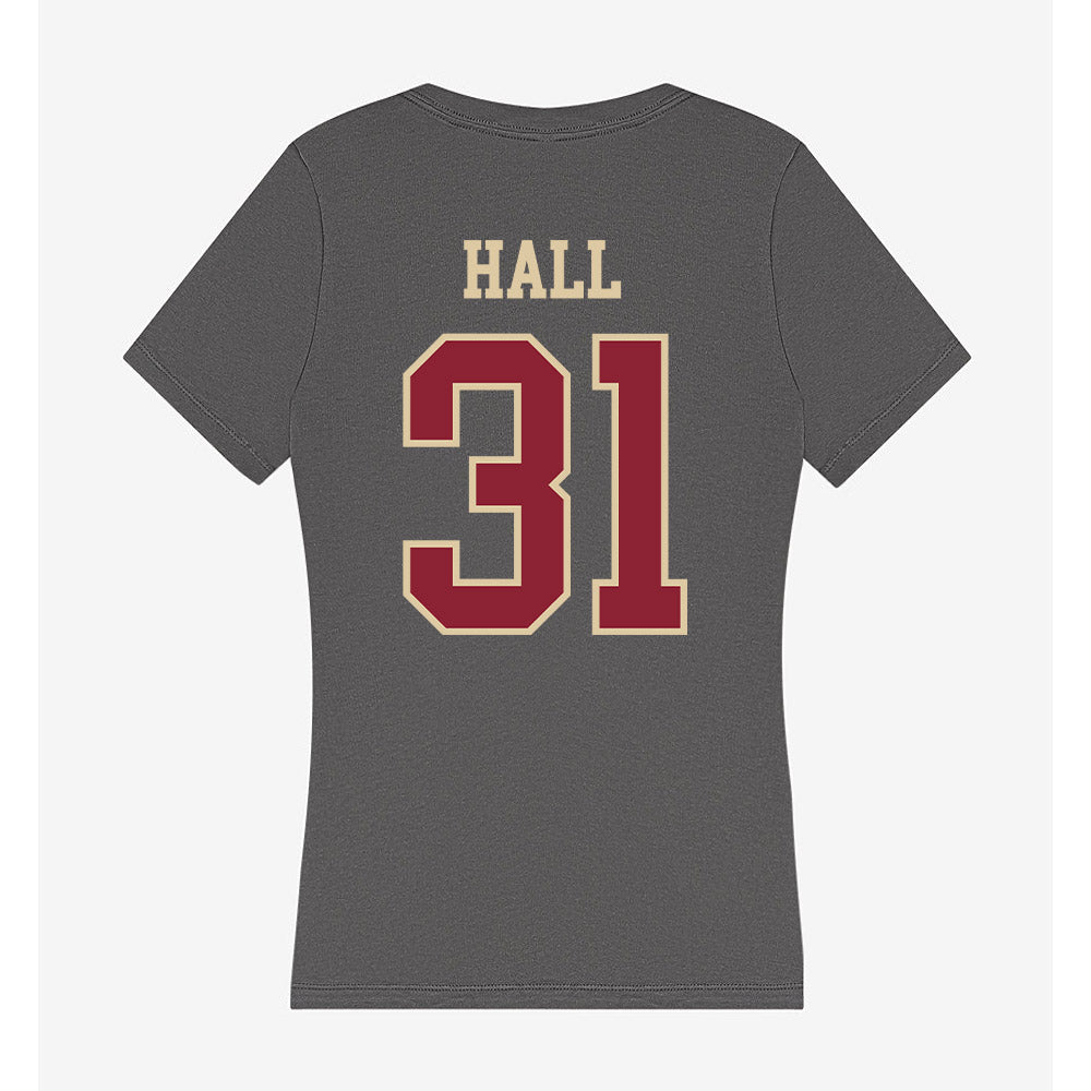 Boston College - NCAA Women's Basketball : Kennedy Hall - Women's V-Neck T-Shirt-1