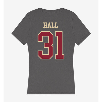 Boston College - NCAA Women's Basketball : Kennedy Hall - Women's V-Neck T-Shirt-1