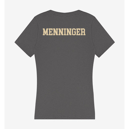 Boston College - NCAA Women's Cross Country : Camryn Menninger - Women's V-Neck T-Shirt-1