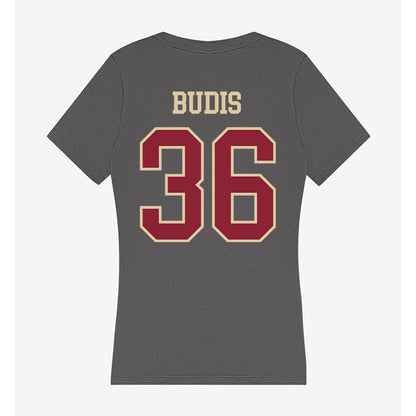 Boston College - NCAA Baseball : Sean Budis - Women's V-Neck T-Shirt-1