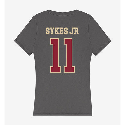 Boston College - NCAA Football : Rae Sykes Jr - Women's V-Neck T-Shirt-1
