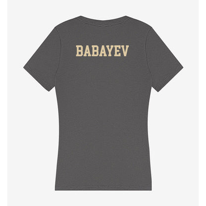 Boston College - NCAA Men's Fencing : Gabriel Babayev - Women's V-Neck T-Shirt-1