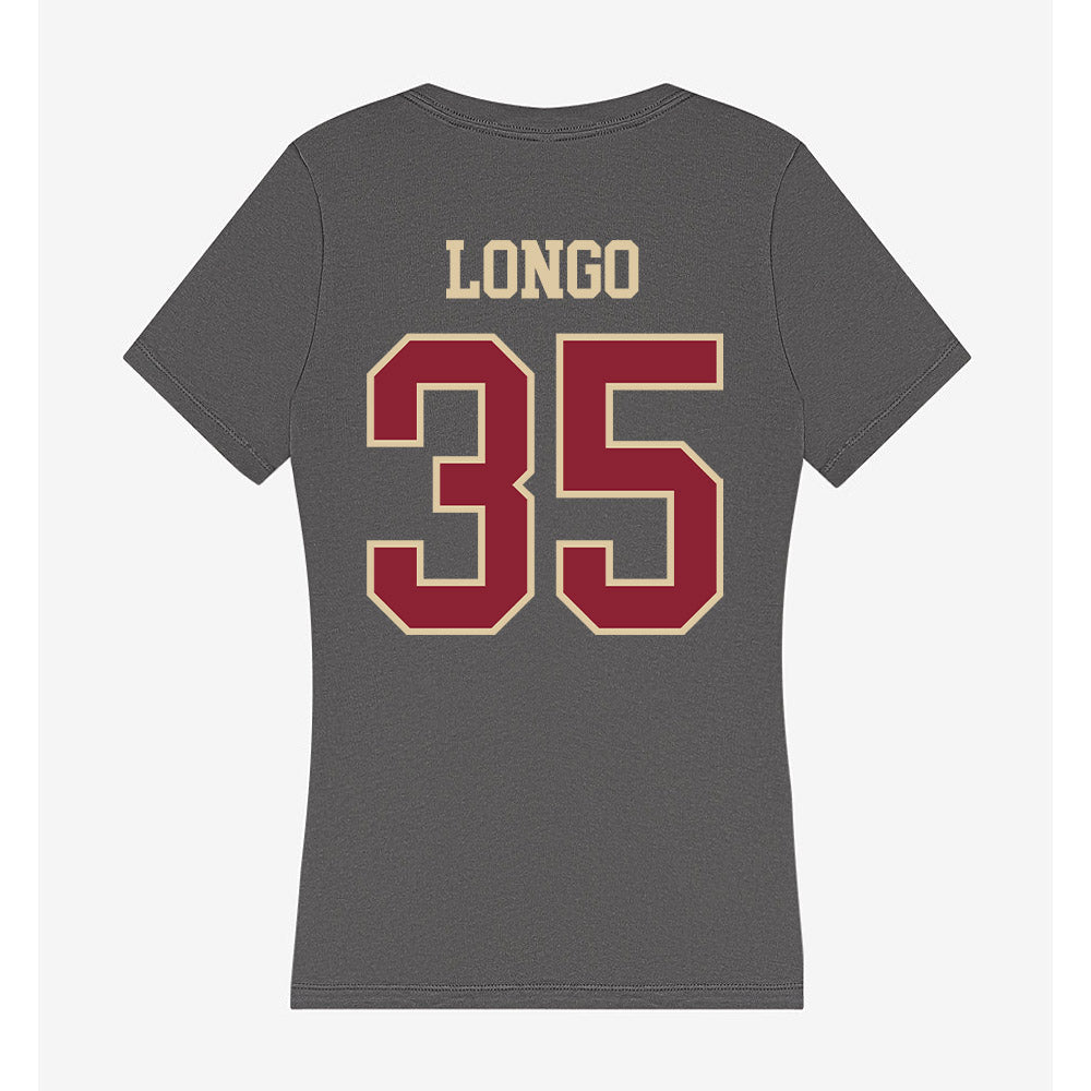 Boston College - NCAA Football : Tim Longo - Women's V-Neck T-Shirt-1