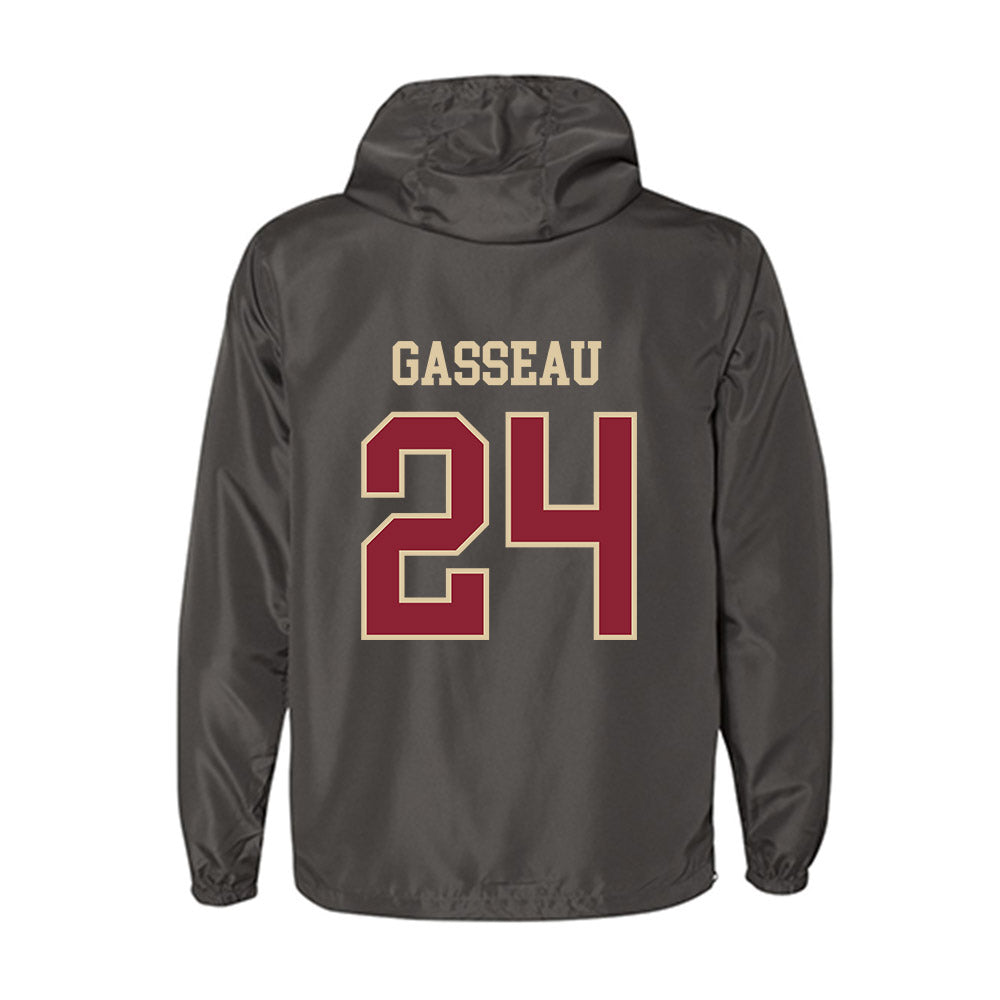 Boston College - NCAA Men's Ice Hockey : Andre Gasseau - Windbreaker-1