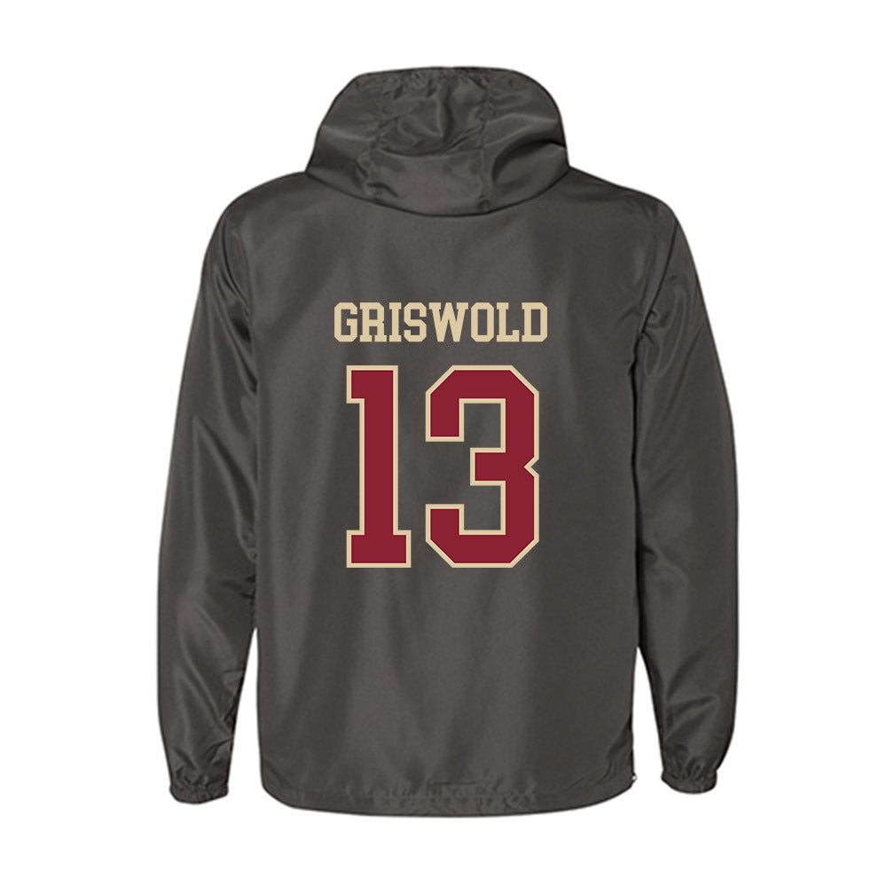 Boston College - NCAA Women's Ice Hockey : Jaime Griswold - Windbreaker-1