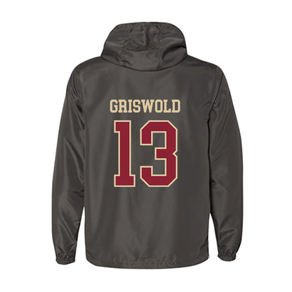 Boston College - NCAA Women's Ice Hockey : Jaime Griswold - Windbreaker-1